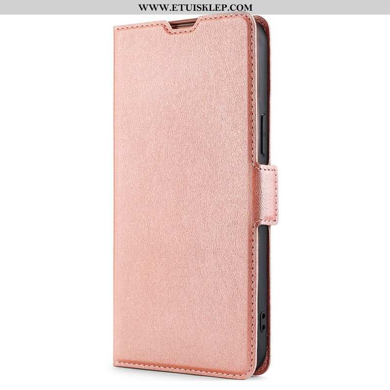 Etui Folio do Poco X4 Pro 5G Styl Z Bardzo Delikatnej Skóry